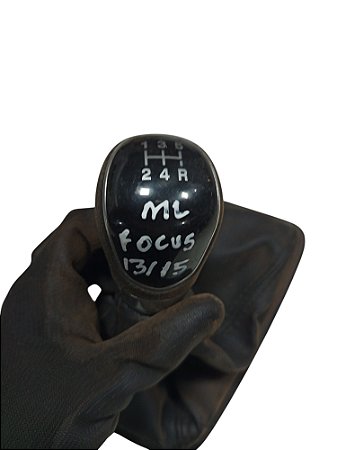 Moldura Coifa + Manopla Ford Focus Manual 2014/2018