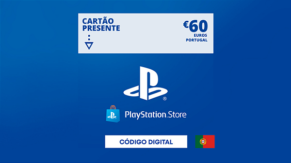 Cartão Playstation Card Psn 20 Euros Portugal Ps3 Ps4 Ps5