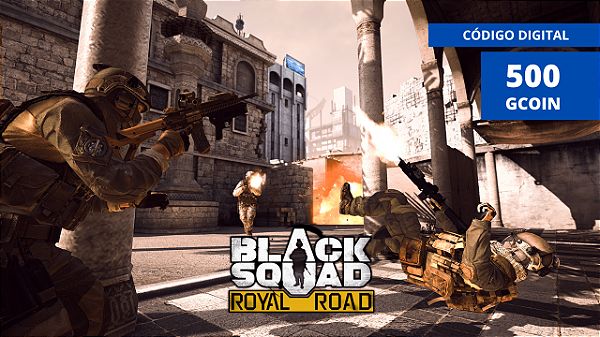 Black Squad Royal Road 500 Gcoin - Código Digital