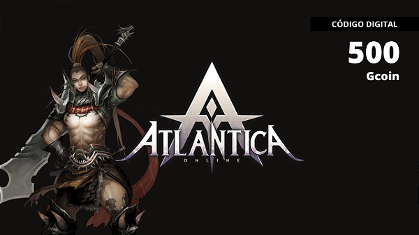 Cash Atlantica Online Global 500 Gcoin - Código Digital