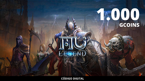 Cash Mu Legend 1.000 Gcoin - Código Digital