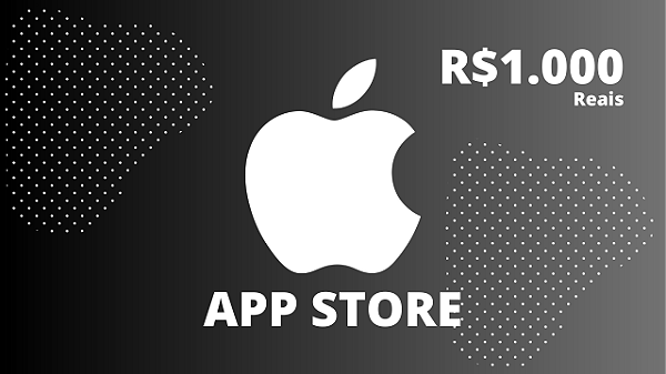 Gift Card App Store 1.000 Reais - Código Digital