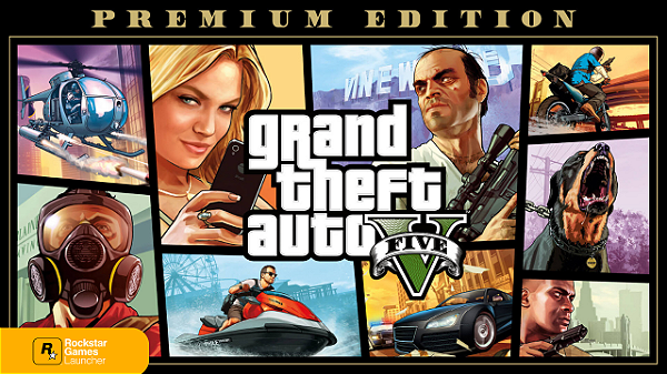 Grand Theft Auto V Premium Edition PC Rockstar Games Launcher Key