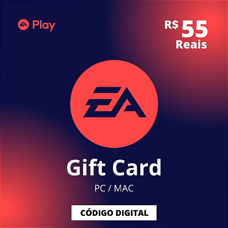 Gift Card EA R$55 - Código Digital