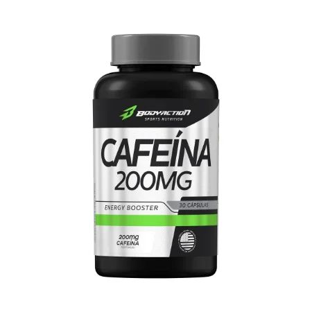 Cafeína 200mg Energy Booster 30 caps BodyAction
