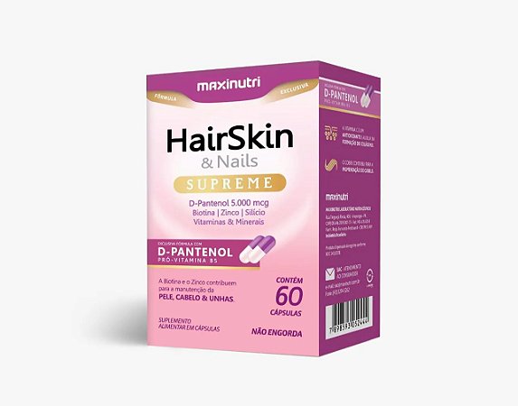 Hair Skin & Nails Supreme Maxnutri 60 caps
