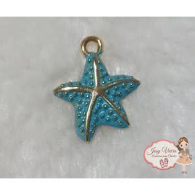 Estrela dourada com Tiffany(1 unidade)