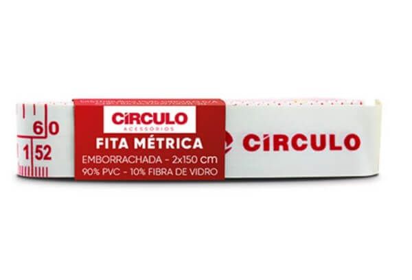 Fita Métrica Emborrachada Círculo