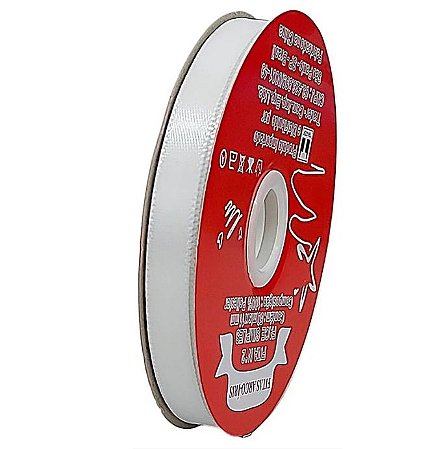 Fita poliéster 11mm Branco c/50 metros Trader