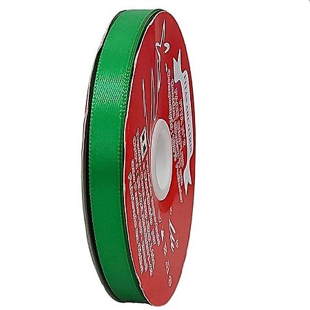 Fita poliéster 15mm Verde Bandeira c/50 metros Trader