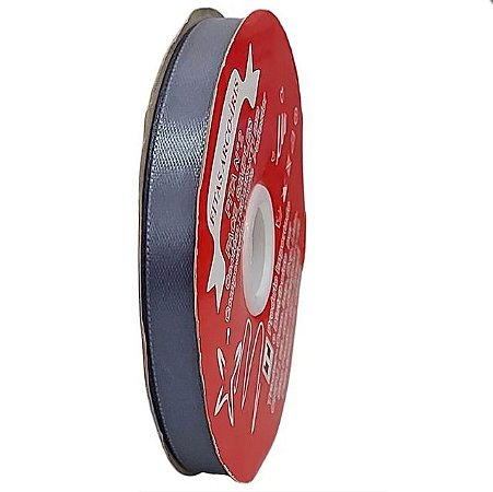 Fita poliéster 15mm Cinza Escuro c/50 metros Trader