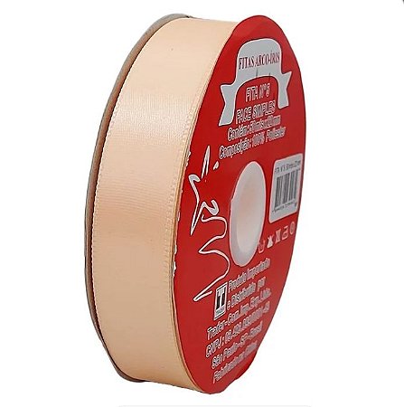 Fita poliéster 22mm Salmão c/50 metros Trader