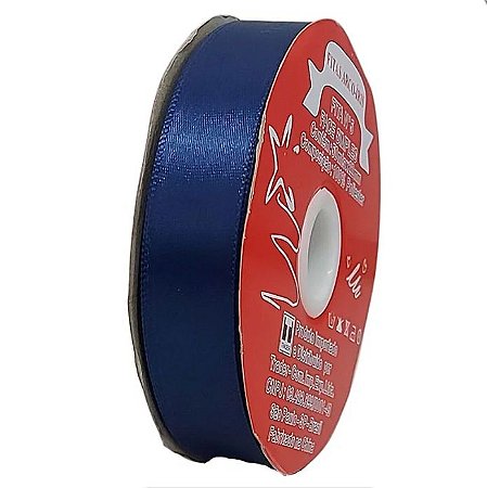 Fita poliéster 22mm Azul Marinho c/50 metros Trader
