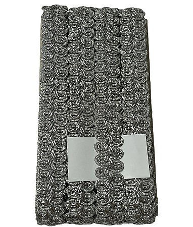 Passamanaria 7093 Prata 23mm c/10 metros