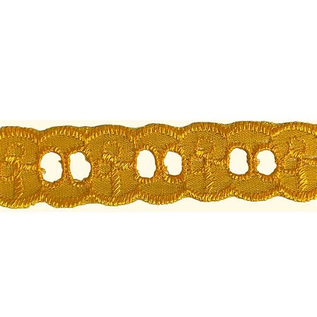 Passa fita 25mm cor AMARELO OURO c/13.70 metros NYBC