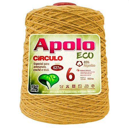 Barbante Apolo eco 6 Com 610 Metros COR 1660 Círculo