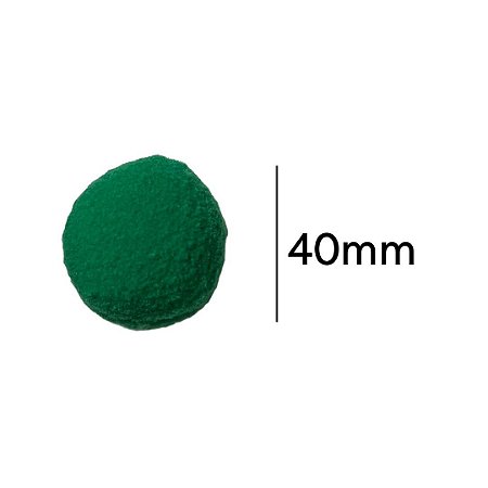Pompom 4 cm Verde Bandeira com 10 unidades NYBC