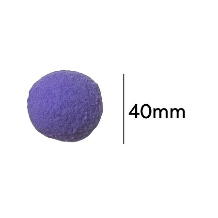 Pompom 4 cm Lilás com 10 unidades NYBC