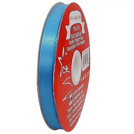 Fita poliéster 11mm Azul Motorista c/50 metros Trader