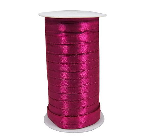 Fita Cetim 7mm 100 Metros Pink BZ
