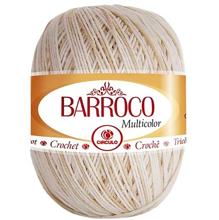 Linha Barroco Multicolor cor 9900 c/200 gramas - Círculo