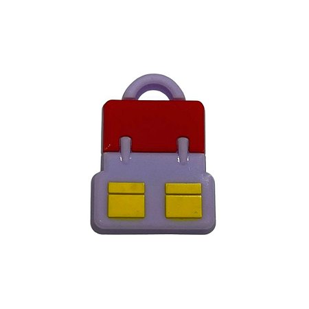 Aplique emborrachado mochila- 35mm x 27mm