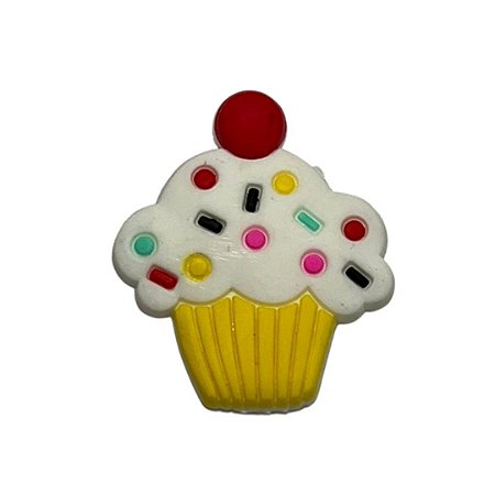 Aplique cupcake emborrachado ref 0002 - 34mm