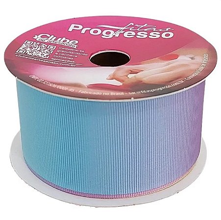 Fita gorgurão multicolor 38mm c/10 metros Progresso