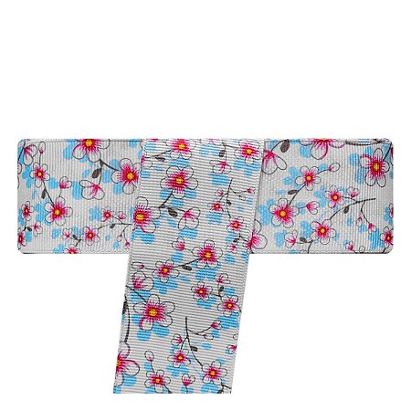 Fita de Gorgurão 38mm RO 150006 Flores com 10 Metros Sanding
