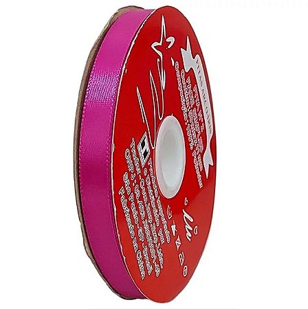 Fita poliéster 15mm Fuscia c/50 metros Trader