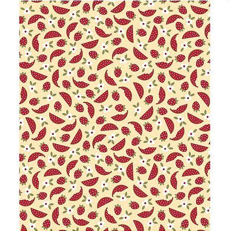 Tecido tricoline estampado ref:1991 - 100% algodão 50cm x 150cm Círculo