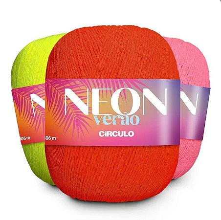 Linha Neon Verão com 406 metros circulo