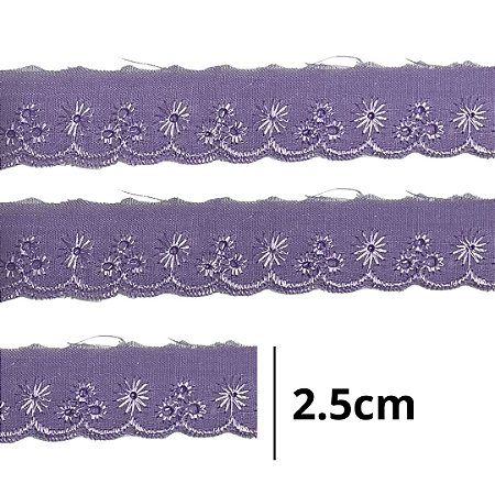 Bordado Ingles 2.5cm COR 164 CTL-61 c/ 13.7 metros NYBC