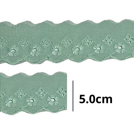 Bordado Ingles 5.0cm COR 193 CTB-134 c/ 13.7 metros NYBC
