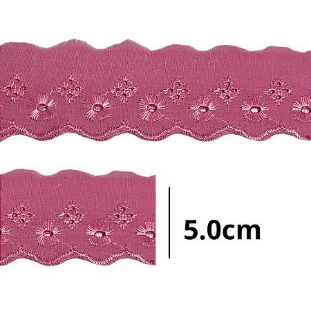 Bordado Ingles 5.0cm COR 140 CTB-134 c/ 13.7 metros NYBC