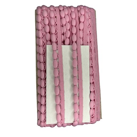 Fita pompom 7880 rosa bb c/10 metros São José
