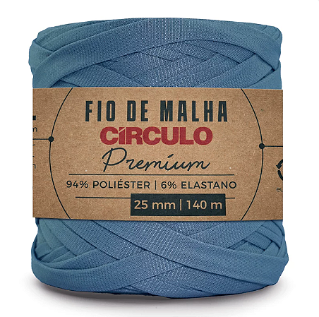 Fio de malha premium cor 2966 com 140 metros - círculo