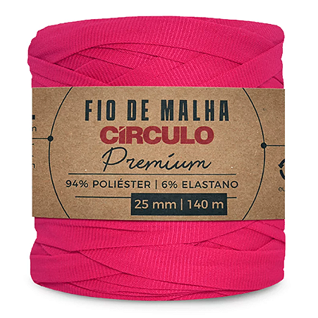 Fio de malha premium cor 3748 com 140 metros - círculo