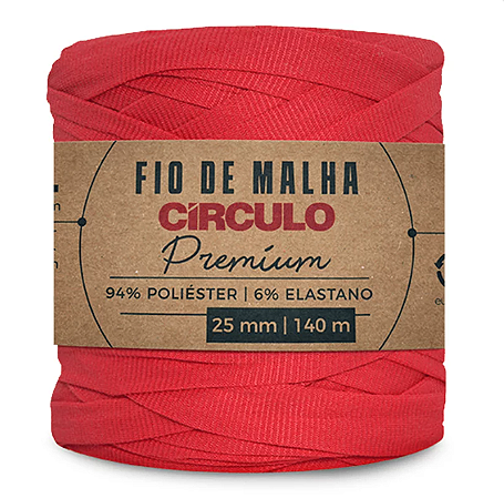 Fio de malha premium cor 3881 com 140 metros - círculo