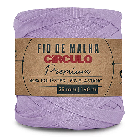 Fio de malha premium cor 6630 com 140 metros - círculo