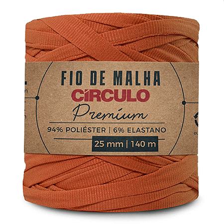 Fio de malha premium cor 7370 com 140 metros - círculo