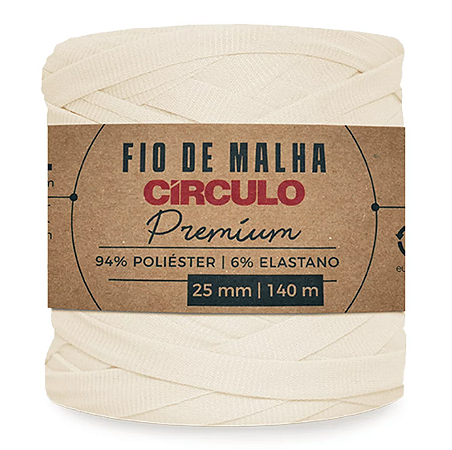 Fio de malha premium cor 7684 com 140 metros - círculo