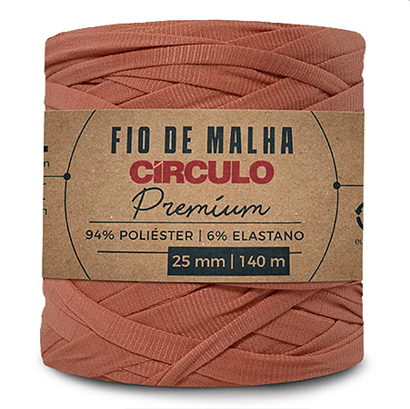 Fio de malha premium cor 7832 com 140 metros - círculo