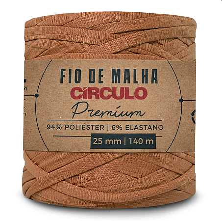 Fio de malha premium cor 7929 com 140 metros - círculo