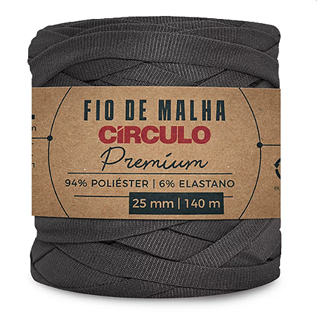 Fio de malha premium cor 8243 com 140 metros - círculo