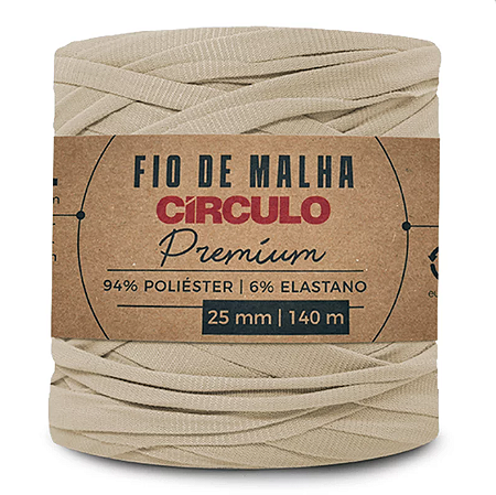 Fio de malha premium cor 7993 com 140 metros - círculo