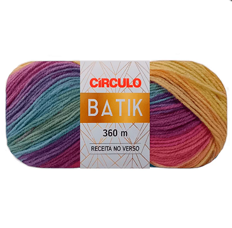 Fio Batik c/ 100 gramas COR 9506 CIRCULO