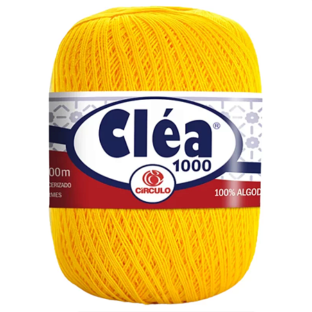 Linha Cléa 1000 cor 1289 c/ 1000 metros 100% algodão - Círculo