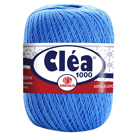 Linha Cléa 1000 cor 2500 c/ 1000 metros 100% algodão - Círculo