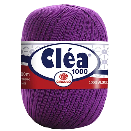 Linha Cléa 1000 cor 6313 c/ 1000 metros 100% algodão - Círculo